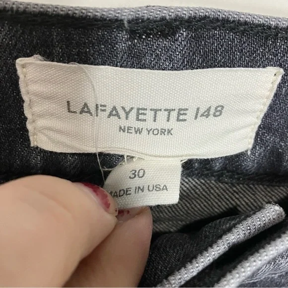 Lafayette 148‎ Reeve straight jeans size 30